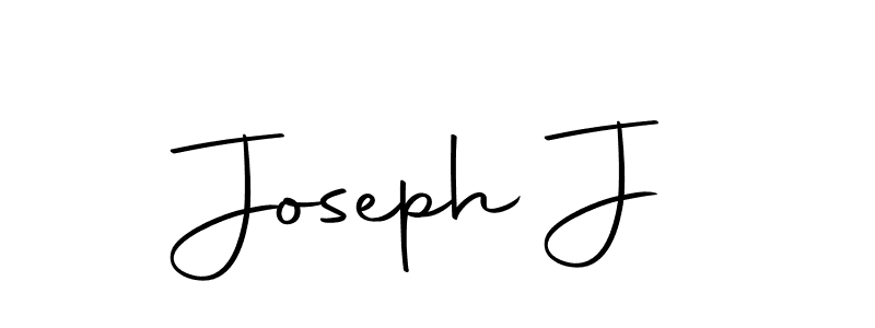Make a beautiful signature design for name Joseph J. With this signature (Autography-DOLnW) style, you can create a handwritten signature for free. Joseph J signature style 10 images and pictures png
