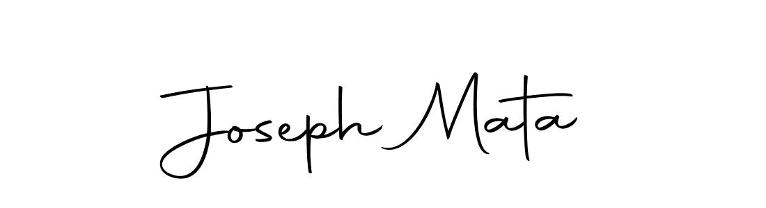 Design your own signature with our free online signature maker. With this signature software, you can create a handwritten (Autography-DOLnW) signature for name Joseph Mata. Joseph Mata signature style 10 images and pictures png