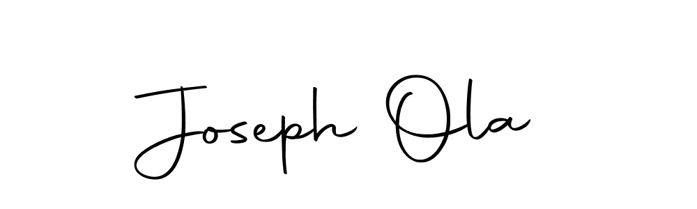 The best way (Autography-DOLnW) to make a short signature is to pick only two or three words in your name. The name Joseph Ola include a total of six letters. For converting this name. Joseph Ola signature style 10 images and pictures png