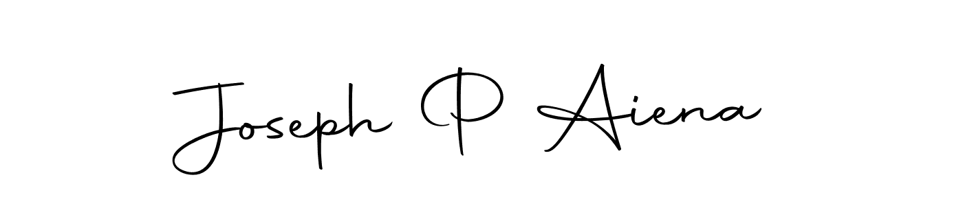 You should practise on your own different ways (Autography-DOLnW) to write your name (Joseph P Aiena) in signature. don't let someone else do it for you. Joseph P Aiena signature style 10 images and pictures png