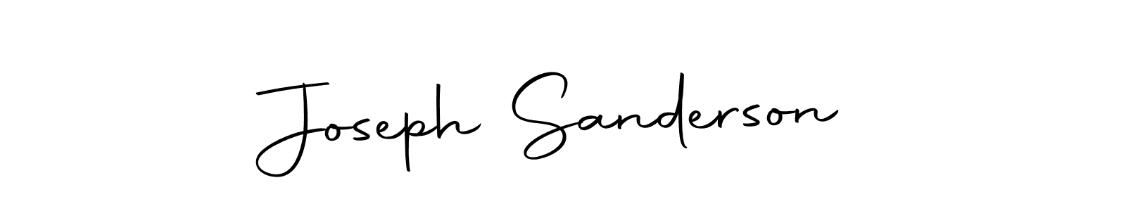 Create a beautiful signature design for name Joseph Sanderson. With this signature (Autography-DOLnW) fonts, you can make a handwritten signature for free. Joseph Sanderson signature style 10 images and pictures png