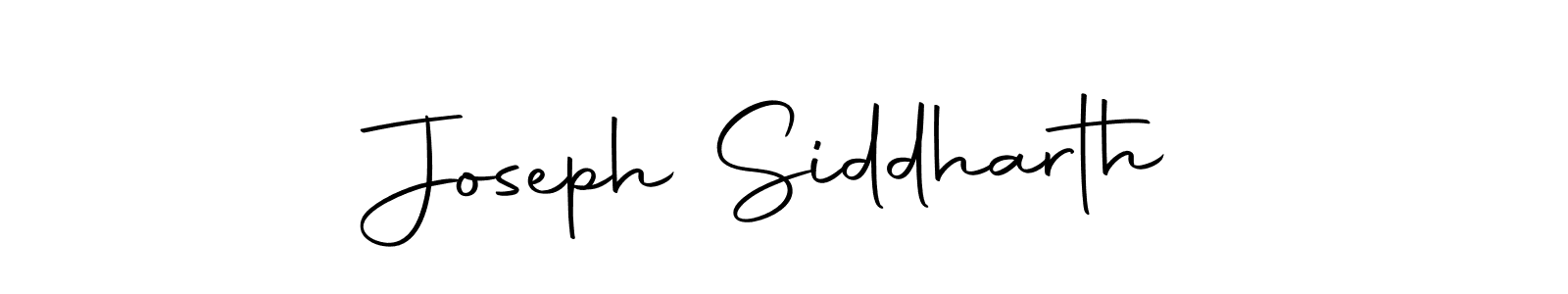 Use a signature maker to create a handwritten signature online. With this signature software, you can design (Autography-DOLnW) your own signature for name Joseph Siddharth. Joseph Siddharth signature style 10 images and pictures png