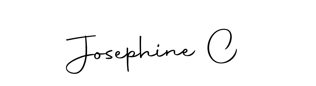 Make a beautiful signature design for name Josephine C. With this signature (Autography-DOLnW) style, you can create a handwritten signature for free. Josephine C signature style 10 images and pictures png