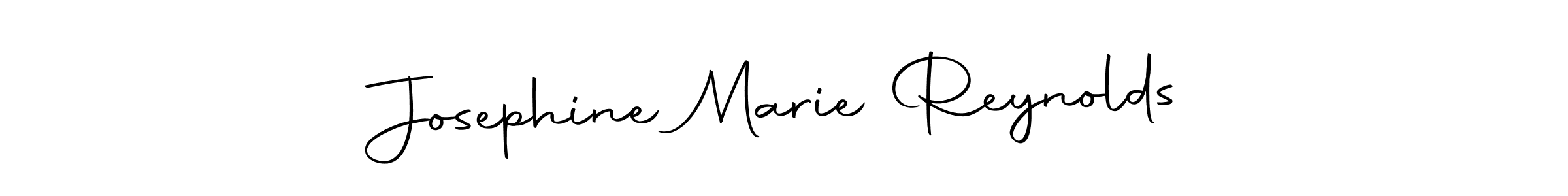 Use a signature maker to create a handwritten signature online. With this signature software, you can design (Autography-DOLnW) your own signature for name Josephine Marie Reynolds. Josephine Marie Reynolds signature style 10 images and pictures png