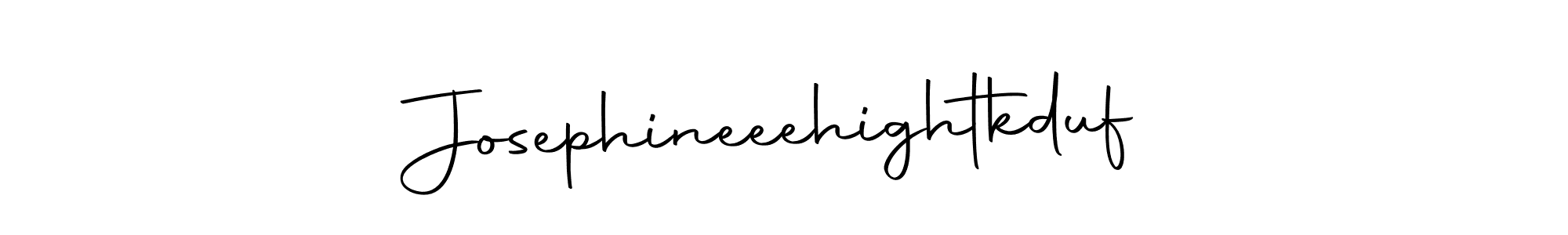 Here are the top 10 professional signature styles for the name Josephineeehightkduf. These are the best autograph styles you can use for your name. Josephineeehightkduf signature style 10 images and pictures png