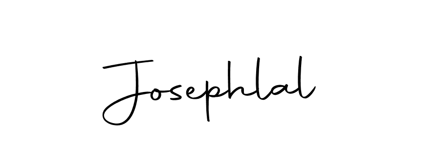 Design your own signature with our free online signature maker. With this signature software, you can create a handwritten (Autography-DOLnW) signature for name Josephlal. Josephlal signature style 10 images and pictures png
