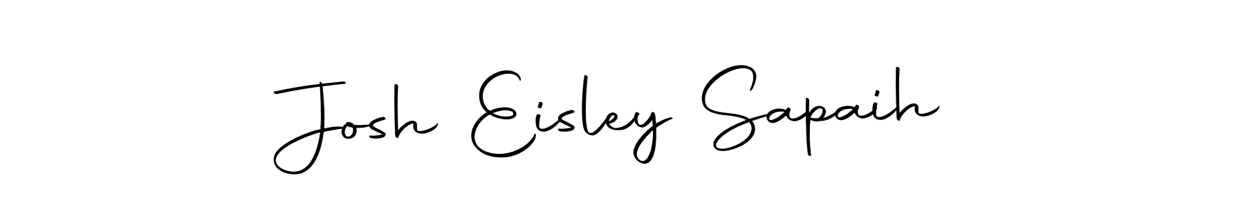 Design your own signature with our free online signature maker. With this signature software, you can create a handwritten (Autography-DOLnW) signature for name Josh Eisley Sapaih. Josh Eisley Sapaih signature style 10 images and pictures png