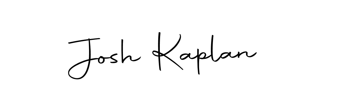 Use a signature maker to create a handwritten signature online. With this signature software, you can design (Autography-DOLnW) your own signature for name Josh Kaplan. Josh Kaplan signature style 10 images and pictures png