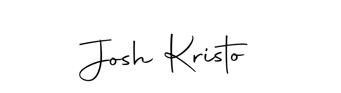 The best way (Autography-DOLnW) to make a short signature is to pick only two or three words in your name. The name Josh Kristo include a total of six letters. For converting this name. Josh Kristo signature style 10 images and pictures png