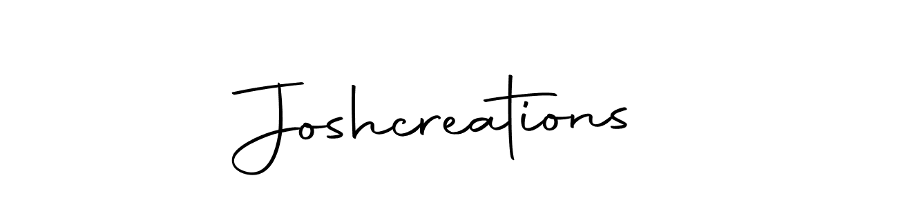 Joshcreations stylish signature style. Best Handwritten Sign (Autography-DOLnW) for my name. Handwritten Signature Collection Ideas for my name Joshcreations. Joshcreations signature style 10 images and pictures png