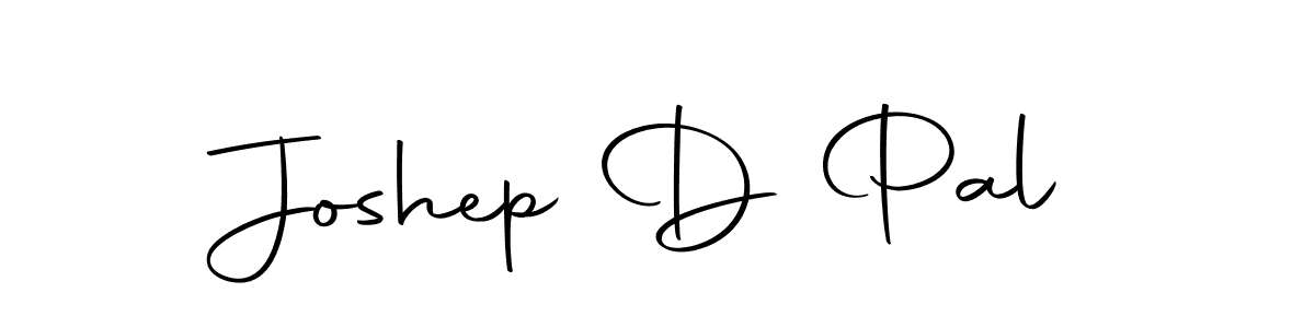 Design your own signature with our free online signature maker. With this signature software, you can create a handwritten (Autography-DOLnW) signature for name Joshep D Pal. Joshep D Pal signature style 10 images and pictures png