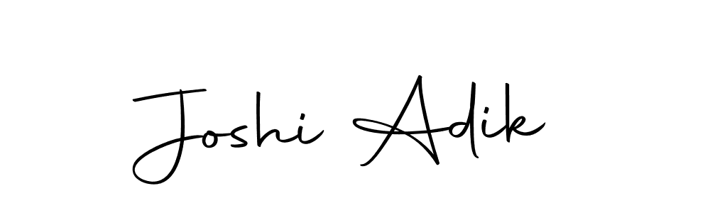 Once you've used our free online signature maker to create your best signature Autography-DOLnW style, it's time to enjoy all of the benefits that Joshi Adik name signing documents. Joshi Adik signature style 10 images and pictures png