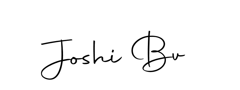 Use a signature maker to create a handwritten signature online. With this signature software, you can design (Autography-DOLnW) your own signature for name Joshi Bv. Joshi Bv signature style 10 images and pictures png