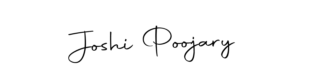 Use a signature maker to create a handwritten signature online. With this signature software, you can design (Autography-DOLnW) your own signature for name Joshi Poojary. Joshi Poojary signature style 10 images and pictures png