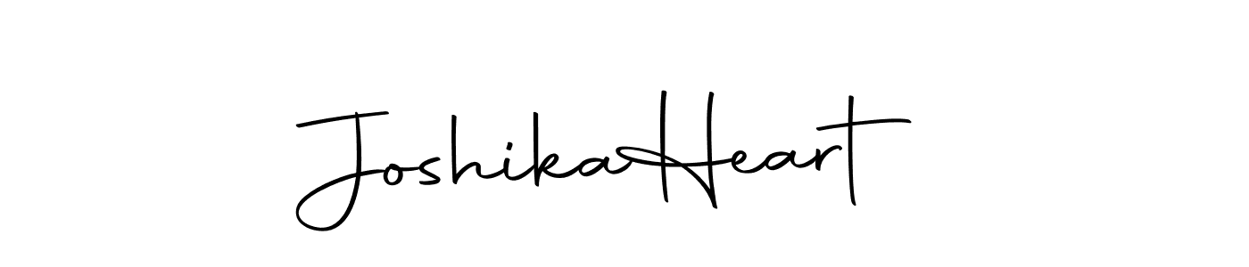 Make a beautiful signature design for name Joshika  Heart. With this signature (Autography-DOLnW) style, you can create a handwritten signature for free. Joshika  Heart signature style 10 images and pictures png