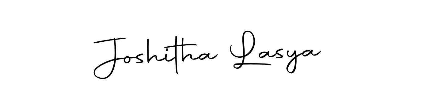 Make a beautiful signature design for name Joshitha Lasya. With this signature (Autography-DOLnW) style, you can create a handwritten signature for free. Joshitha Lasya signature style 10 images and pictures png