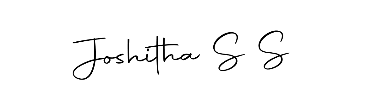 if you are searching for the best signature style for your name Joshitha S S. so please give up your signature search. here we have designed multiple signature styles  using Autography-DOLnW. Joshitha S S signature style 10 images and pictures png