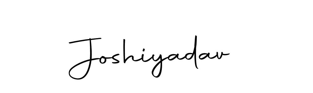 Create a beautiful signature design for name Joshiyadav. With this signature (Autography-DOLnW) fonts, you can make a handwritten signature for free. Joshiyadav signature style 10 images and pictures png