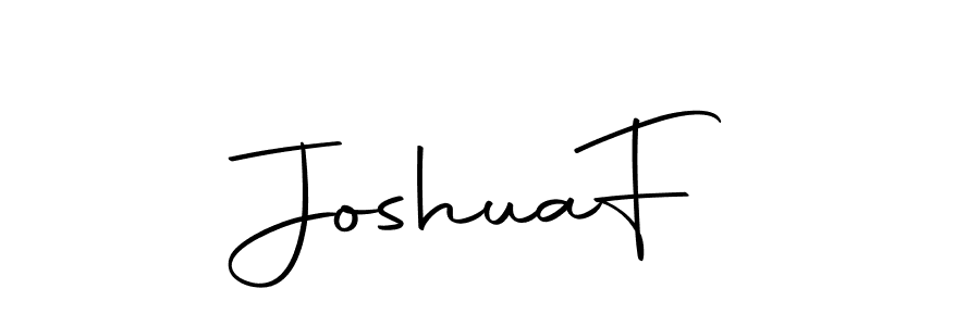 Use a signature maker to create a handwritten signature online. With this signature software, you can design (Autography-DOLnW) your own signature for name Joshua  F. Joshua  F signature style 10 images and pictures png