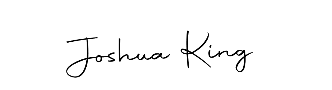 Joshua King stylish signature style. Best Handwritten Sign (Autography-DOLnW) for my name. Handwritten Signature Collection Ideas for my name Joshua King. Joshua King signature style 10 images and pictures png
