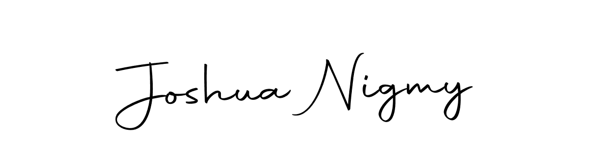 See photos of Joshua Nigmy official signature by Spectra . Check more albums & portfolios. Read reviews & check more about Autography-DOLnW font. Joshua Nigmy signature style 10 images and pictures png