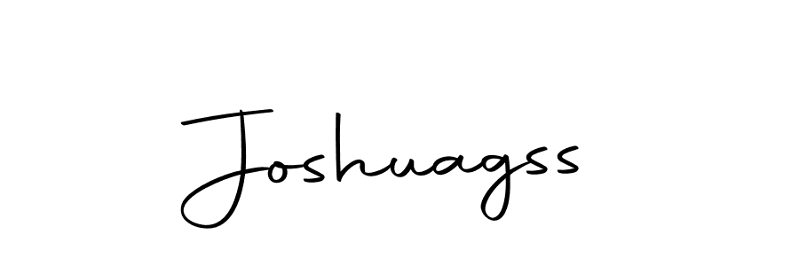 Use a signature maker to create a handwritten signature online. With this signature software, you can design (Autography-DOLnW) your own signature for name Joshuagss. Joshuagss signature style 10 images and pictures png