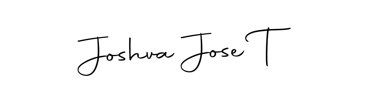 Joshva Jose T stylish signature style. Best Handwritten Sign (Autography-DOLnW) for my name. Handwritten Signature Collection Ideas for my name Joshva Jose T. Joshva Jose T signature style 10 images and pictures png