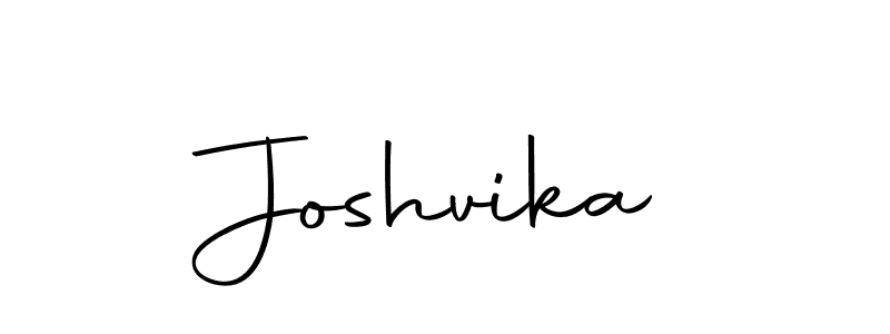 Design your own signature with our free online signature maker. With this signature software, you can create a handwritten (Autography-DOLnW) signature for name Joshvika. Joshvika signature style 10 images and pictures png