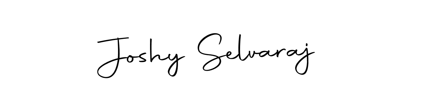 Make a short Joshy Selvaraj signature style. Manage your documents anywhere anytime using Autography-DOLnW. Create and add eSignatures, submit forms, share and send files easily. Joshy Selvaraj signature style 10 images and pictures png