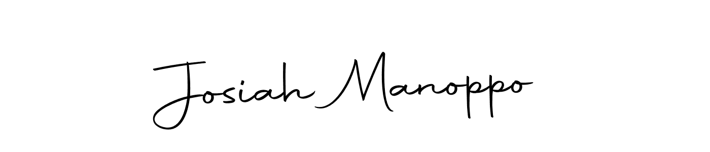 Design your own signature with our free online signature maker. With this signature software, you can create a handwritten (Autography-DOLnW) signature for name Josiah Manoppo. Josiah Manoppo signature style 10 images and pictures png