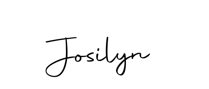 Josilyn stylish signature style. Best Handwritten Sign (Autography-DOLnW) for my name. Handwritten Signature Collection Ideas for my name Josilyn. Josilyn signature style 10 images and pictures png