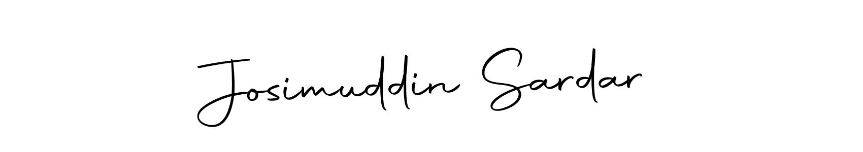 Also we have Josimuddin Sardar name is the best signature style. Create professional handwritten signature collection using Autography-DOLnW autograph style. Josimuddin Sardar signature style 10 images and pictures png