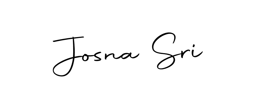 Also we have Josna Sri name is the best signature style. Create professional handwritten signature collection using Autography-DOLnW autograph style. Josna Sri signature style 10 images and pictures png