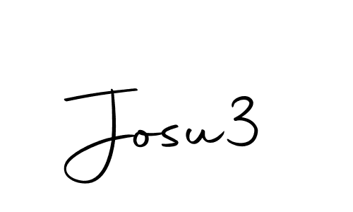 Similarly Autography-DOLnW is the best handwritten signature design. Signature creator online .You can use it as an online autograph creator for name Josu3. Josu3 signature style 10 images and pictures png