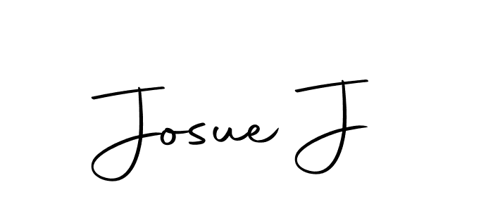 How to make Josue J signature? Autography-DOLnW is a professional autograph style. Create handwritten signature for Josue J name. Josue J signature style 10 images and pictures png