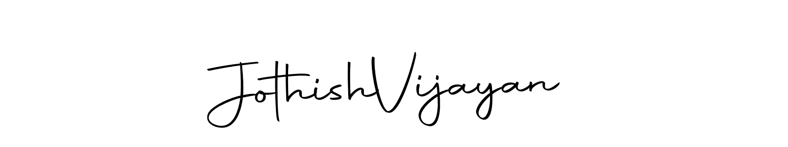 Also we have Jothish  Vijayan name is the best signature style. Create professional handwritten signature collection using Autography-DOLnW autograph style. Jothish  Vijayan signature style 10 images and pictures png