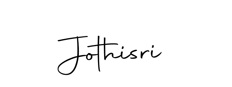 Design your own signature with our free online signature maker. With this signature software, you can create a handwritten (Autography-DOLnW) signature for name Jothisri. Jothisri signature style 10 images and pictures png