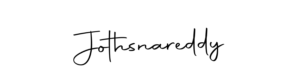 How to make Jothsnareddy name signature. Use Autography-DOLnW style for creating short signs online. This is the latest handwritten sign. Jothsnareddy signature style 10 images and pictures png