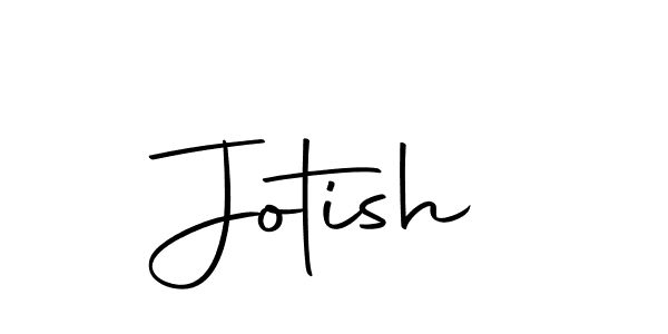 Design your own signature with our free online signature maker. With this signature software, you can create a handwritten (Autography-DOLnW) signature for name Jotish. Jotish signature style 10 images and pictures png