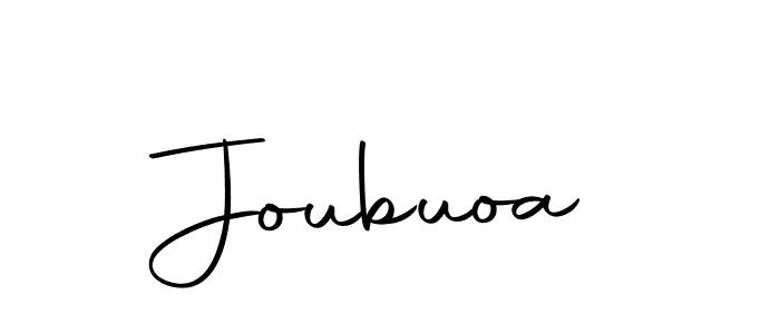 The best way (Autography-DOLnW) to make a short signature is to pick only two or three words in your name. The name Joubuoa include a total of six letters. For converting this name. Joubuoa signature style 10 images and pictures png