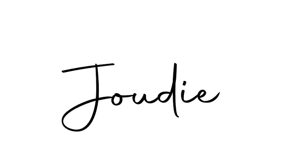 Make a beautiful signature design for name Joudie. Use this online signature maker to create a handwritten signature for free. Joudie signature style 10 images and pictures png