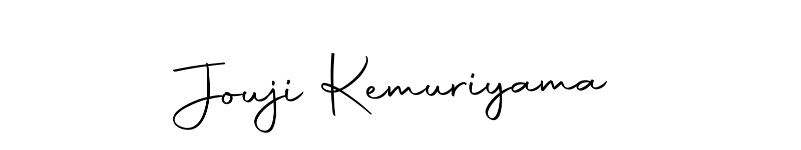 if you are searching for the best signature style for your name Jouji Kemuriyama. so please give up your signature search. here we have designed multiple signature styles  using Autography-DOLnW. Jouji Kemuriyama signature style 10 images and pictures png