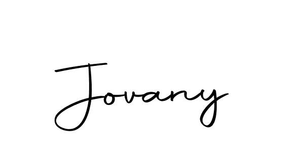 Create a beautiful signature design for name Jovany. With this signature (Autography-DOLnW) fonts, you can make a handwritten signature for free. Jovany signature style 10 images and pictures png