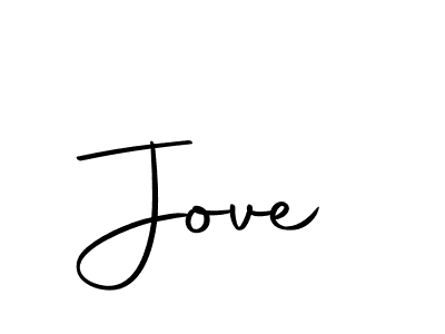 Jove stylish signature style. Best Handwritten Sign (Autography-DOLnW) for my name. Handwritten Signature Collection Ideas for my name Jove. Jove signature style 10 images and pictures png