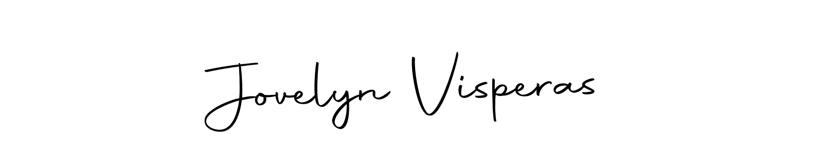 Make a beautiful signature design for name Jovelyn Visperas. With this signature (Autography-DOLnW) style, you can create a handwritten signature for free. Jovelyn Visperas signature style 10 images and pictures png