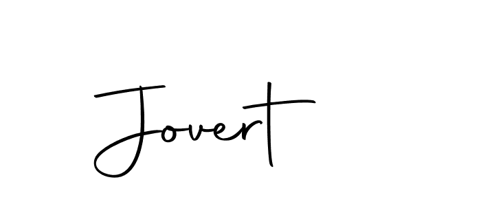 Design your own signature with our free online signature maker. With this signature software, you can create a handwritten (Autography-DOLnW) signature for name Jovert . Jovert  signature style 10 images and pictures png