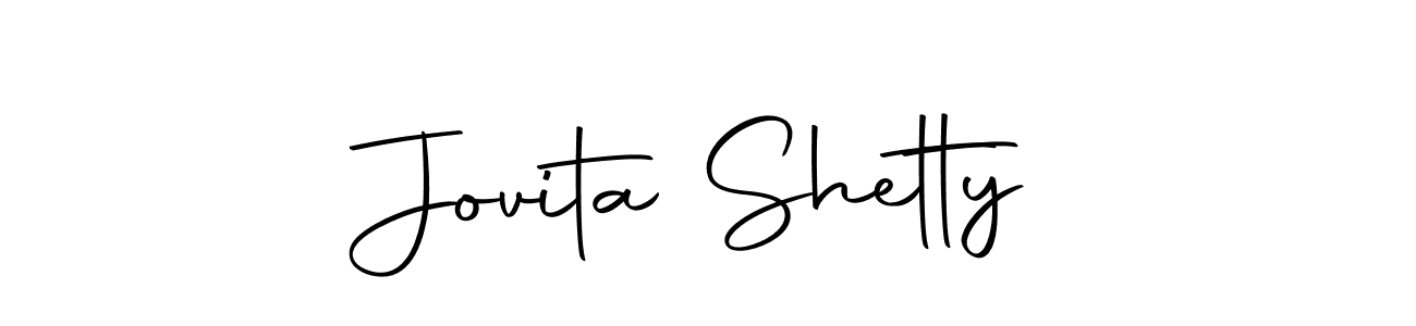 Make a beautiful signature design for name Jovita Shetty. Use this online signature maker to create a handwritten signature for free. Jovita Shetty signature style 10 images and pictures png