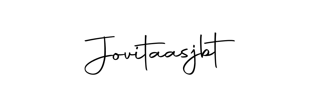 Create a beautiful signature design for name Jovitaasjbt. With this signature (Autography-DOLnW) fonts, you can make a handwritten signature for free. Jovitaasjbt signature style 10 images and pictures png