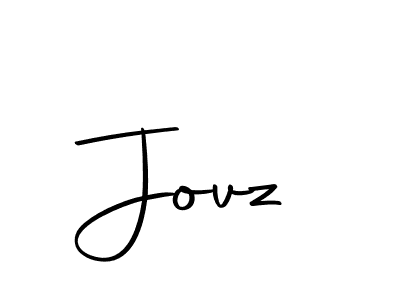 Also we have Jovz name is the best signature style. Create professional handwritten signature collection using Autography-DOLnW autograph style. Jovz signature style 10 images and pictures png