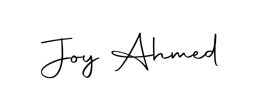 Make a beautiful signature design for name Joy Ahmed. With this signature (Autography-DOLnW) style, you can create a handwritten signature for free. Joy Ahmed signature style 10 images and pictures png